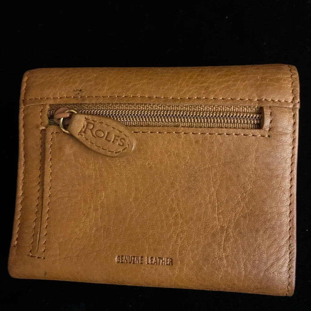 Rolfs Men's Leather Bifold Wallet